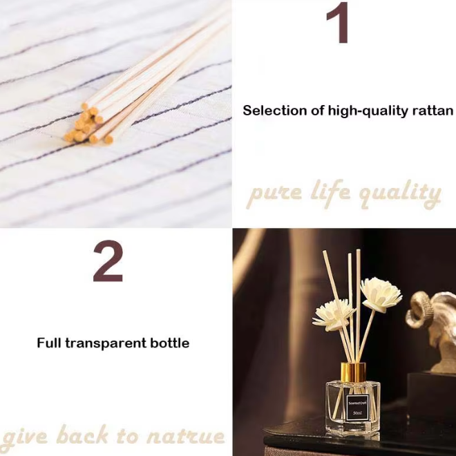 Delicate Decoration Home Essential Oil Reed Diffuser