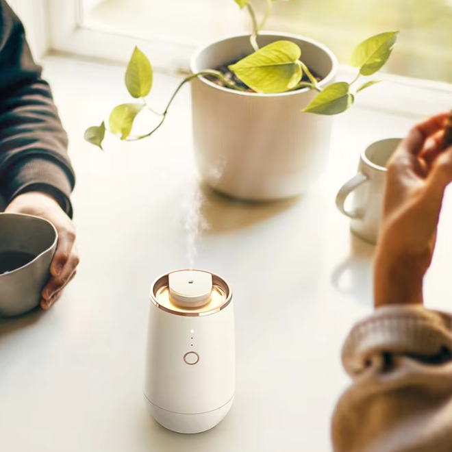 2 Pks USB Rechargeable Small Fragrance Oil Diffuser